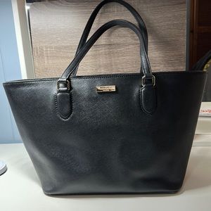 Kate spade black tote purse large